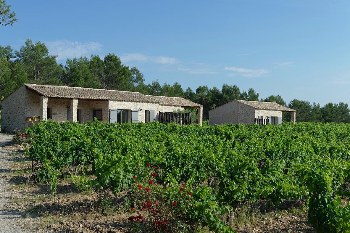 Les Lodges Du Pic Le Triadou Exteriör bild